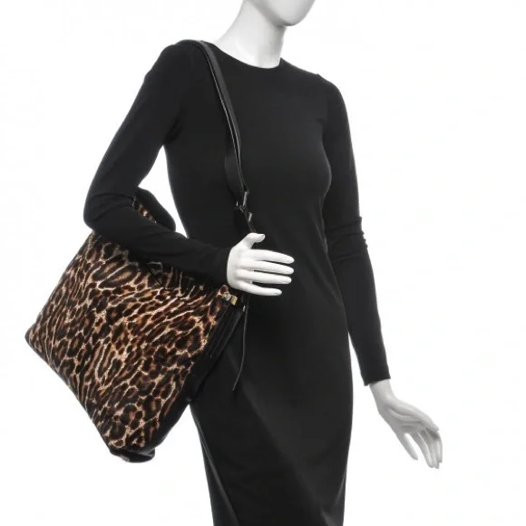 Lanvin Leopard Print Shoulder Bag - Picture 8 of 11